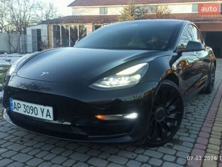 Чорний Тесла Модель 3, об'ємом двигуна 0 л та пробігом 88 тис. км за 24700 $, фото 1 на Automoto.ua