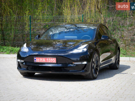 Тесла Модель 3 2021 у Тернополі на Automoto.ua Чорний Тесла Модель 3, об'ємом двигуна 0 л та пробігом 89 тис. км за 24500 $, фото 1 на Automoto.ua