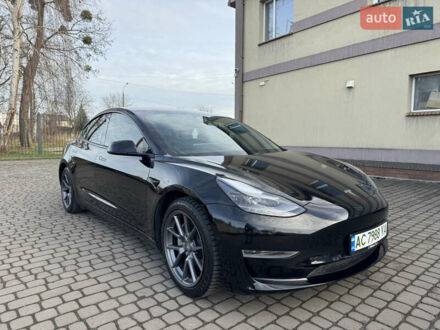 Черный Тесла Модель 3, объемом двигателя 0 л и пробегом 92 тыс. км за 18500 $, фото 1 на Automoto.ua