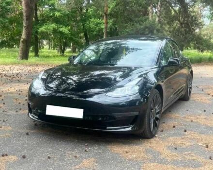 Чорний Тесла Модель 3, об'ємом двигуна 0 л та пробігом 90 тис. км за 14600 $, фото 1 на Automoto.ua