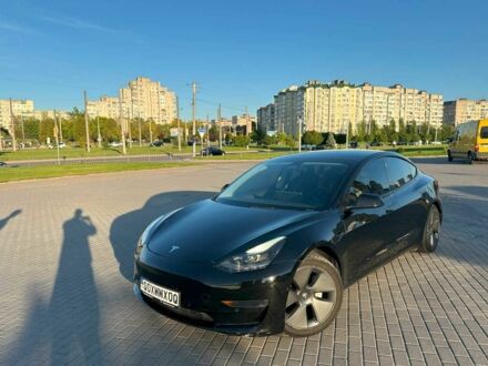 Тесла Модель 3 2021 в Львове на Automoto.ua Черный Тесла Модель 3, объемом двигателя 0 л и пробегом 38 тыс. км за 19500 $, фото 1 на Automoto.ua
