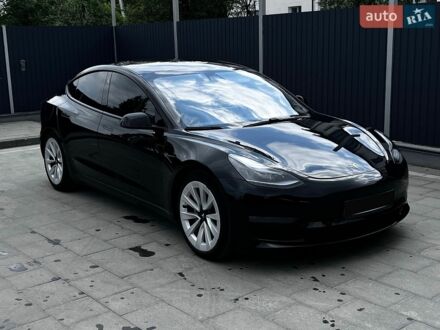 Чорний Тесла Модель 3, об'ємом двигуна 0 л та пробігом 156 тис. км за 16600 $, фото 1 на Automoto.ua