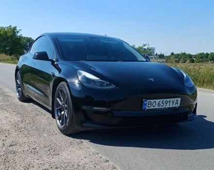 Чорний Тесла Модель 3, об'ємом двигуна 0 л та пробігом 52 тис. км за 16900 $, фото 1 на Automoto.ua