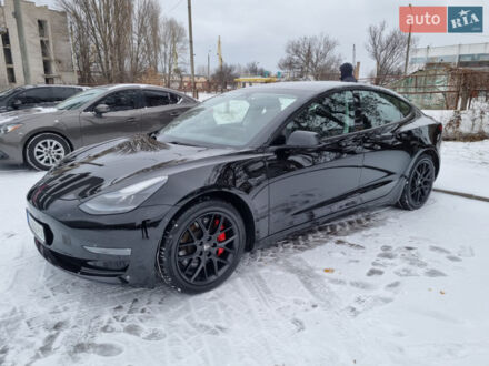 Черный Тесла Модель 3, объемом двигателя 0 л и пробегом 90 тыс. км за 22500 $, фото 1 на Automoto.ua