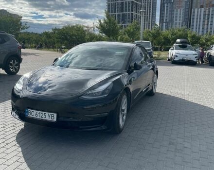 Черный Тесла Модель 3, объемом двигателя 0 л и пробегом 55 тыс. км за 19000 $, фото 1 на Automoto.ua