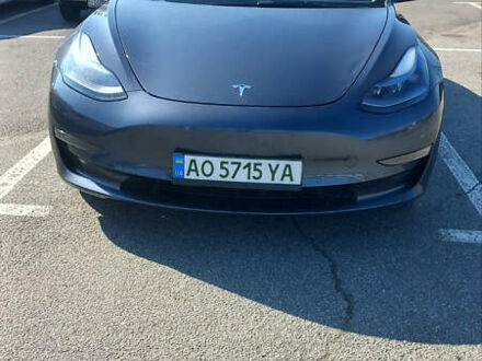 Тесла Модель 3 2022 у Ужгороді на Automoto.ua Чорний Тесла Модель 3, об'ємом двигуна 0 л та пробігом 12 тис. км за 23000 $, фото 1 на Automoto.ua