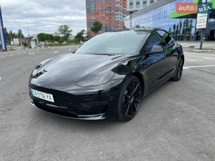 Черный Тесла Модель 3, объемом двигателя 0 л и пробегом 173 тыс. км за 19400 $, фото 1 на Automoto.ua