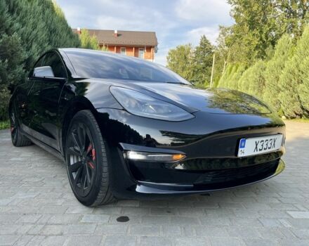 Черный Тесла Модель 3, объемом двигателя 0 л и пробегом 112 тыс. км за 22900 $, фото 1 на Automoto.ua