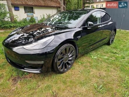 Чорний Тесла Модель 3, об'ємом двигуна 0 л та пробігом 132 тис. км за 14500 $, фото 1 на Automoto.ua