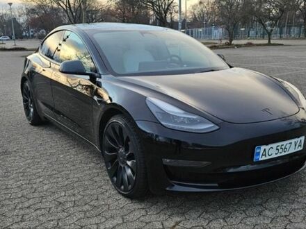 Чорний Тесла Модель 3, об'ємом двигуна 0 л та пробігом 45 тис. км за 26013 $, фото 1 на Automoto.ua