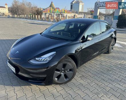 Черный Тесла Модель 3, объемом двигателя 0 л и пробегом 53 тыс. км за 20800 $, фото 1 на Automoto.ua