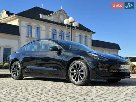 Черный Тесла Модель 3, объемом двигателя 0 л и пробегом 55 тыс. км за 25000 $, фото 1 на Automoto.ua