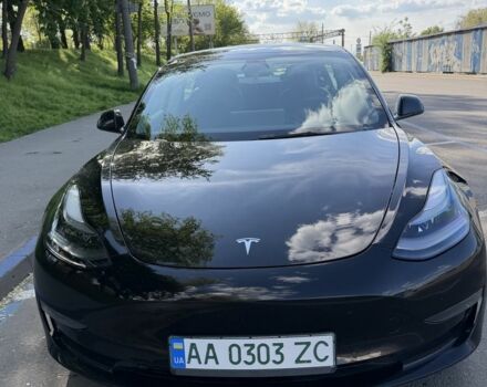 Чорний Тесла Модель 3, об'ємом двигуна 0 л та пробігом 91 тис. км за 22950 $, фото 1 на Automoto.ua