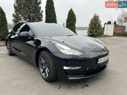 Чорний Тесла Модель 3, об'ємом двигуна 0 л та пробігом 132 тис. км за 22100 $, фото 1 на Automoto.ua