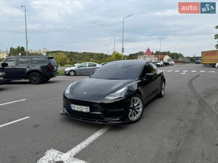 Чорний Тесла Модель 3, об'ємом двигуна 0 л та пробігом 82 тис. км за 20900 $, фото 1 на Automoto.ua