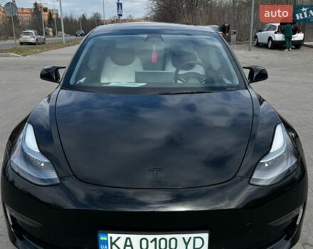 Черный Тесла Модель 3, объемом двигателя 0 л и пробегом 107 тыс. км за 21500 $, фото 1 на Automoto.ua