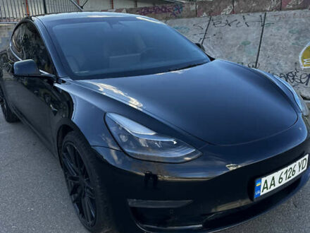 Чорний Тесла Модель 3, об'ємом двигуна 0 л та пробігом 96 тис. км за 22000 $, фото 1 на Automoto.ua