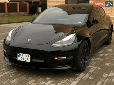 Чорний Тесла Модель 3, об'ємом двигуна 0 л та пробігом 59 тис. км за 23200 $, фото 1 на Automoto.ua