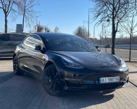 Черный Тесла Модель 3, объемом двигателя 0 л и пробегом 55 тыс. км за 23500 $, фото 1 на Automoto.ua