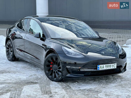 Тесла Модель 3 2022 в Киеве на Automoto.ua Черный Тесла Модель 3, объемом двигателя 0 л и пробегом 30 тыс. км за 24900 $, фото 1 на Automoto.ua