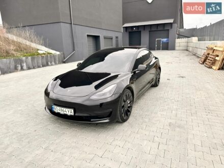 Чорний Тесла Модель 3, об'ємом двигуна 0 л та пробігом 116 тис. км за 22799 $, фото 1 на Automoto.ua