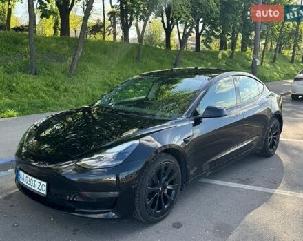 Чорний Тесла Модель 3, об'ємом двигуна 0 л та пробігом 91 тис. км за 22950 $, фото 1 на Automoto.ua