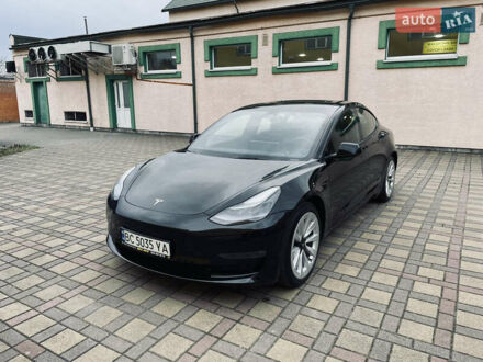 Черный Тесла Модель 3, объемом двигателя 0 л и пробегом 36 тыс. км за 29500 $, фото 1 на Automoto.ua