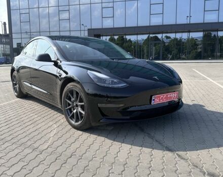 Черный Тесла Модель 3, объемом двигателя 0 л и пробегом 43 тыс. км за 18500 $, фото 1 на Automoto.ua