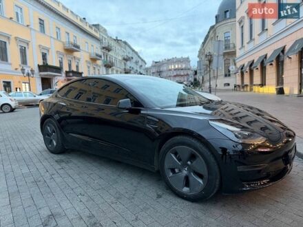 Черный Тесла Модель 3, объемом двигателя 0 л и пробегом 91 тыс. км за 21000 $, фото 1 на Automoto.ua
