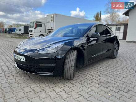 Тесла Модель 3 2022 у Луцьку на Automoto.ua Чорний Тесла Модель 3, об'ємом двигуна 0 л та пробігом 12 тис. км за 18499 $, фото 1 на Automoto.ua