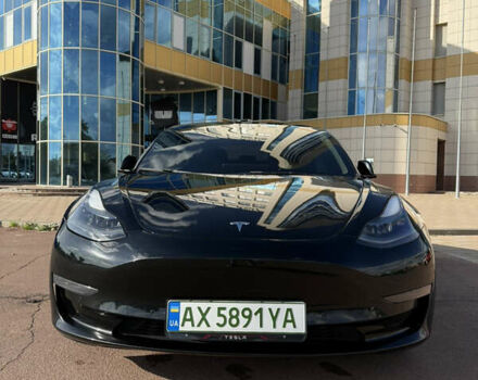 Чорний Тесла Модель 3, об'ємом двигуна 0 л та пробігом 45 тис. км за 18500 $, фото 1 на Automoto.ua