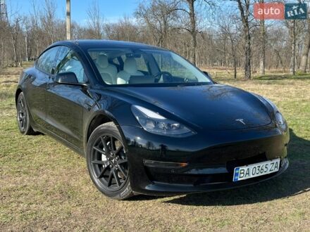 Черный Тесла Модель 3, объемом двигателя 0 л и пробегом 42 тыс. км за 23000 $, фото 1 на Automoto.ua