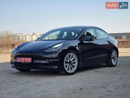 Черный Тесла Модель 3, объемом двигателя 0 л и пробегом 160 тыс. км за 14850 $, фото 1 на Automoto.ua