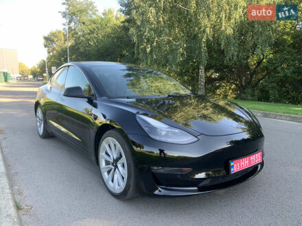 Тесла Модель 3 2022 у Києві на Automoto.ua Чорний Тесла Модель 3, об'ємом двигуна 0 л та пробігом 93 тис. км за 19950 $, фото 1 на Automoto.ua