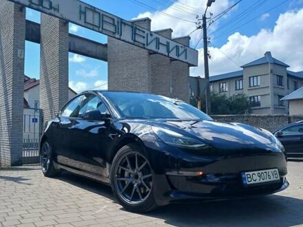 Черный Тесла Модель 3, объемом двигателя 0 л и пробегом 50 тыс. км за 20490 $, фото 1 на Automoto.ua