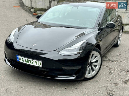 Черный Тесла Модель 3, объемом двигателя 0 л и пробегом 160 тыс. км за 18000 $, фото 1 на Automoto.ua