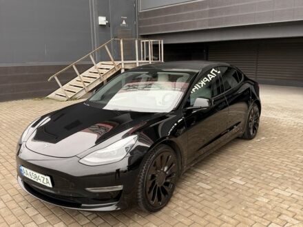 Черный Тесла Модель 3, объемом двигателя 0 л и пробегом 38 тыс. км за 24500 $, фото 1 на Automoto.ua