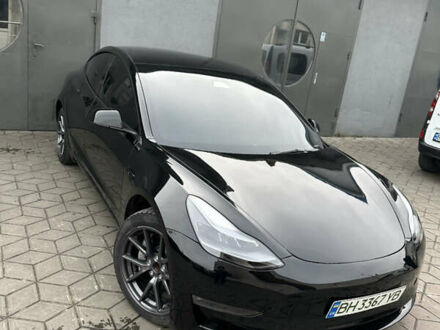 Черный Тесла Модель 3, объемом двигателя 0 л и пробегом 43 тыс. км за 21000 $, фото 1 на Automoto.ua
