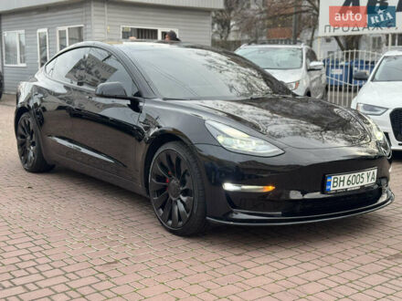 Чорний Тесла Модель 3, об'ємом двигуна 0 л та пробігом 56 тис. км за 20500 $, фото 1 на Automoto.ua