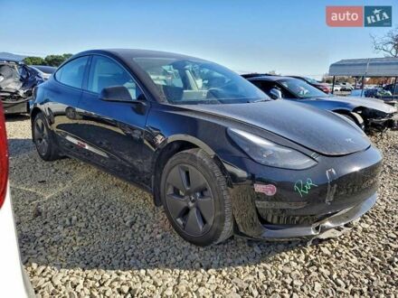 Черный Тесла Модель 3, объемом двигателя 0 л и пробегом 62 тыс. км за 6600 $, фото 1 на Automoto.ua
