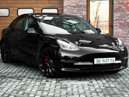 Черный Тесла Модель 3, объемом двигателя 0 л и пробегом 43 тыс. км за 28900 $, фото 1 на Automoto.ua