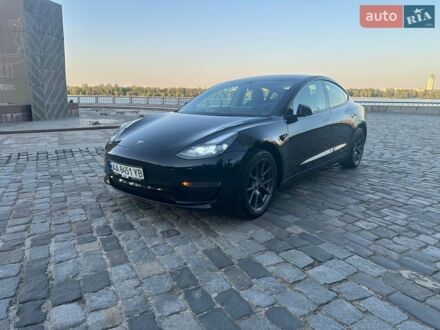 Черный Тесла Модель 3, объемом двигателя 0 л и пробегом 68 тыс. км за 21500 $, фото 1 на Automoto.ua