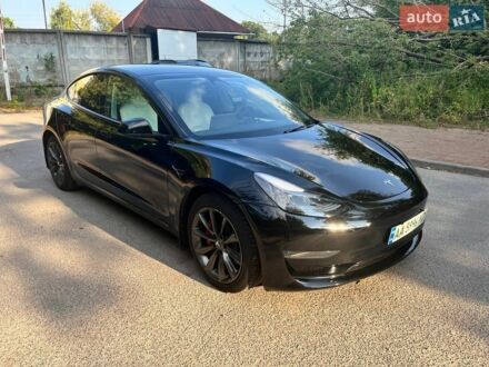 Чорний Тесла Модель 3, об'ємом двигуна 0 л та пробігом 73 тис. км за 22500 $, фото 1 на Automoto.ua