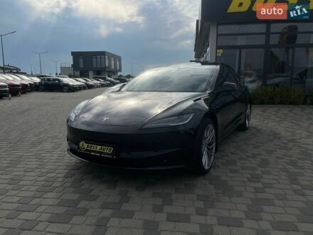 Черный Тесла Модель 3, объемом двигателя 0 л и пробегом 5 тыс. км за 31500 $, фото 1 на Automoto.ua