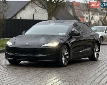 Черный Тесла Модель 3, объемом двигателя 0 л и пробегом 8 тыс. км за 32999 $, фото 1 на Automoto.ua