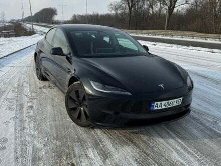 Черный Тесла Модель 3, объемом двигателя 0 л и пробегом 2 тыс. км за 34900 $, фото 1 на Automoto.ua