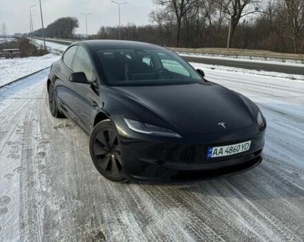 Чорний Тесла Модель 3, об'ємом двигуна 0 л та пробігом 2 тис. км за 34900 $, фото 1 на Automoto.ua