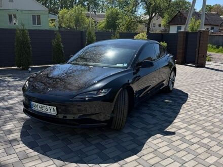 Черный Тесла Модель 3, объемом двигателя 0 л и пробегом 8 тыс. км за 28000 $, фото 1 на Automoto.ua