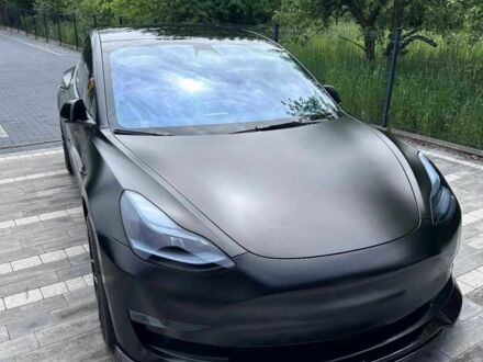 Черный Тесла Модель 3, объемом двигателя 0 л и пробегом 78 тыс. км за 14700 $, фото 1 на Automoto.ua