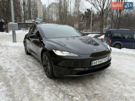Черный Тесла Модель 3, объемом двигателя 0 л и пробегом 17 тыс. км за 32999 $, фото 1 на Automoto.ua